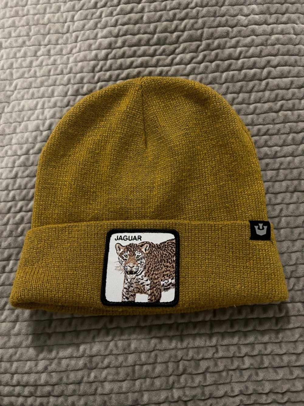 Like new GOORIN Bros. 👑 JAGUAR mustard Bernie / unisex adult